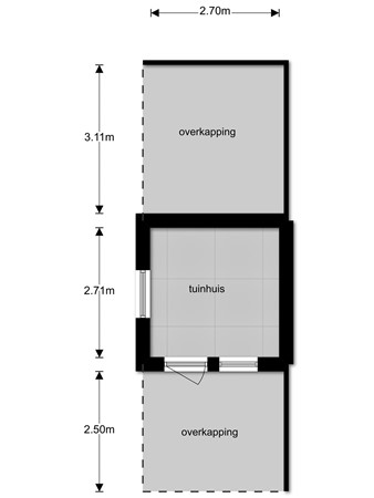 Floorplan - Julianastraat 49, 5961 BN Horst